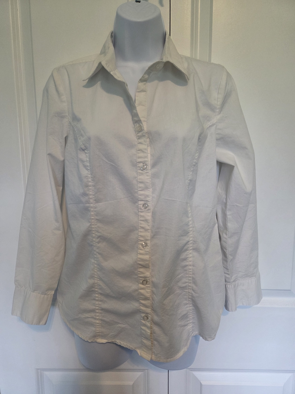 George White Button-Down Women's Shirt